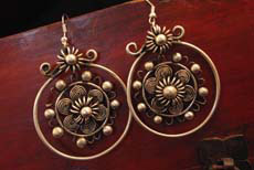 Miao ethnic Jewelry Earrings from chinese minority