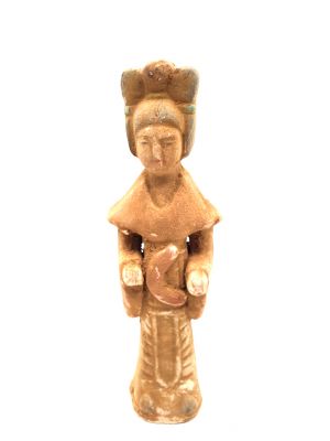 Chinese statue - Terracotta - Court Lady Tang