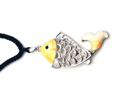 Chinese Necklace Yellow Fish