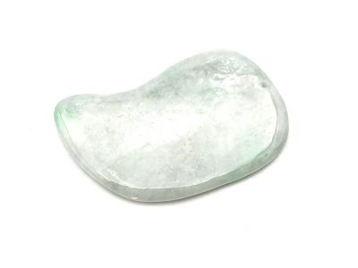 Traditional Chinese Medicine - Gua Sha en Jade - Green spotted