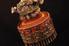 Chinese Miao minority Hat and Headdress from china