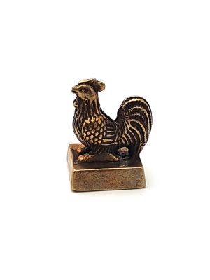 Amulet Talisman - Tibet - chinese seal - rooster