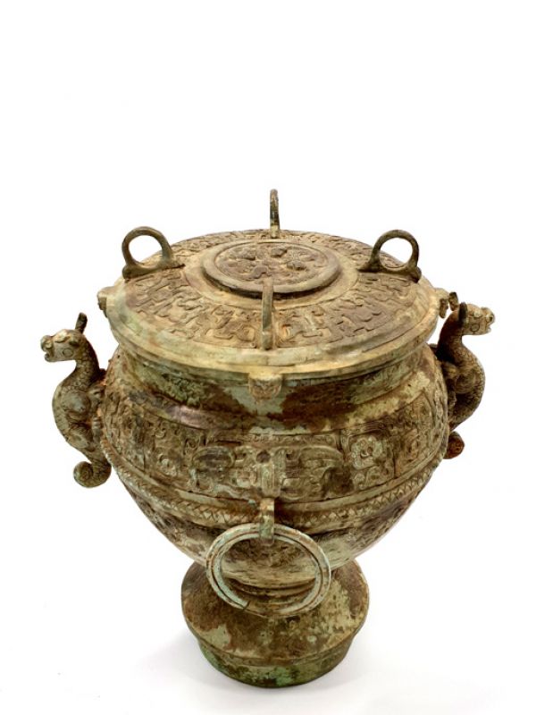 Chinese Bronze Box - Chinese mythology