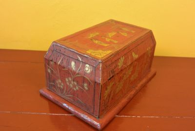 Chinese Lacquer Red Box