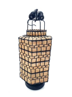 Chinese lantern to hang - Beige/Cream - 35x15cm