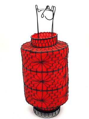 Chinese lantern to hang - Red - 37x17cm