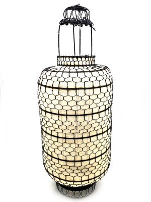Chinese lantern to hang - White - 53cm