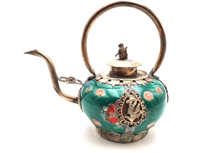 Chinese Porcelain Teapot Green