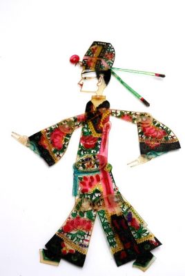 Chinese shadow theater - PiYing puppets - Man - Multicolored