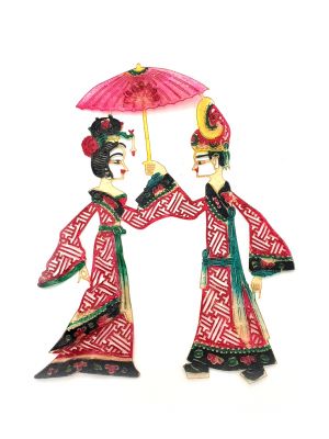 Chinese shadow theater - PiYing puppets - The umbrella
