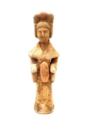 Chinese statue - Terracotta - Court Lady Tang - musician