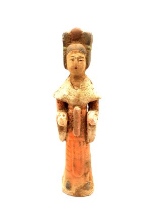 Chinese statue - Terracotta - Court Lady Tang - Poet