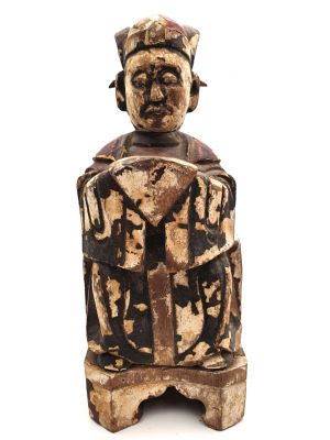 Chinese Votive Statue - Qing Dynasty - Chinese man