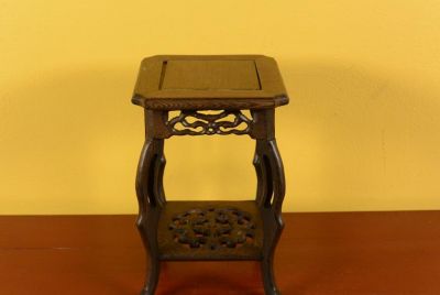 Chinese Wood stand - Chinese table - Wood Stele L 