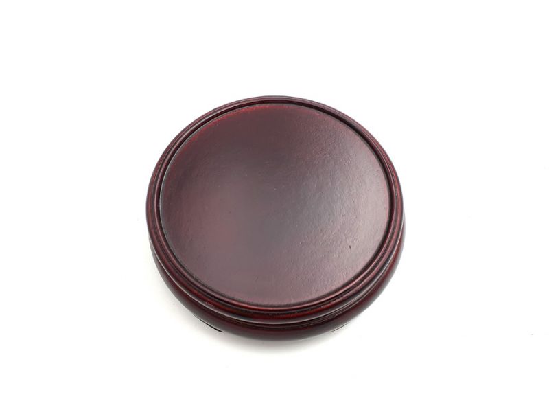 Chinese Wooden Stand - Round 12,0cm 2