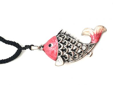 Chinese Necklace Red Fish