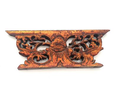 Old wooden panel carved from China decoration