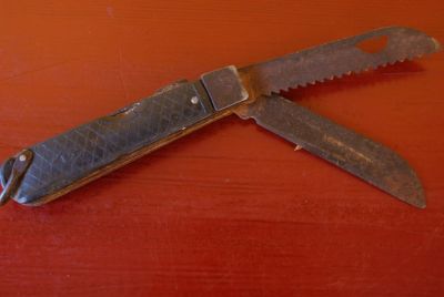 Old Chinese Knife 2 Blades