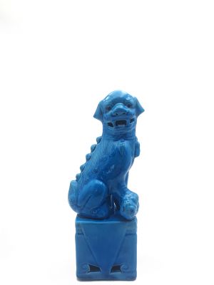 Fu Dog in porcelain Sky blue (sold individually)
