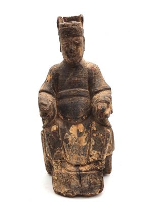 Old Chinese Ancestor Statue
