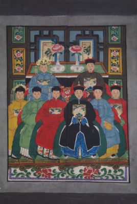 Chinese ancestors Qing Dynasty 08 people