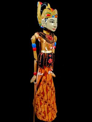 Indonesian Puppet Wayang Golek Abimanyu