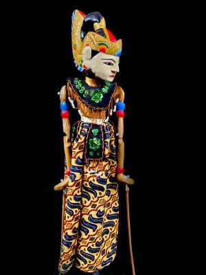 Indonesian Puppet Wayang Golek Arimbi