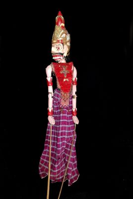 Indonesian Puppet Wayang Golek Indra