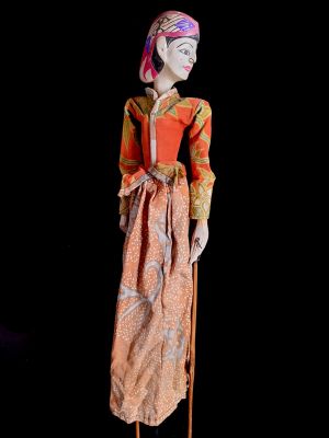 Indonesian Puppet - Wayang Golek - Prince Vijaya