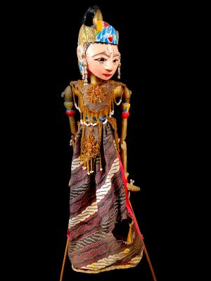 Indonesian Puppet Wayang Golek Subadra