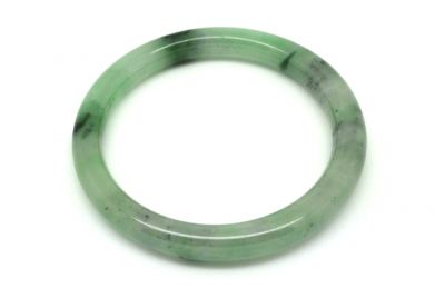 Jade Bracelet Bangle Class A Green Transparent 5 55cm