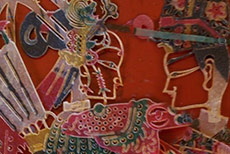 Chinese Puppets Shadow play