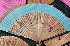 Hand-Painted Chinese Fans: Elegant Craftsmanship - Asian Art