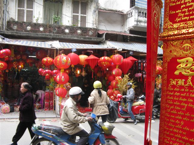 luang Prabang marché de nuit chinoiserie