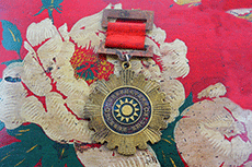 Old Chinese Military Medals - Red revolution