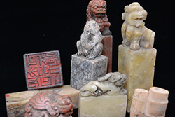 Old Chinese Seals in stone and Jade