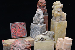 Old Chinese Seals in stone and Jade