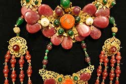 Ancient Chinese Theater Jewelry - Semi Precious Stones