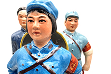 Chinese bisque statue