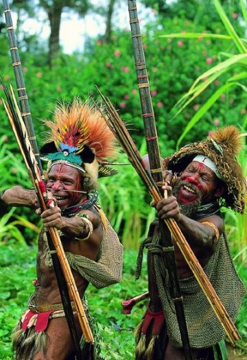 Papua New Guinea the Huli