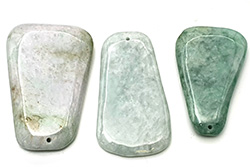 Small Jade Gua Sha - Wellness massage - Natural