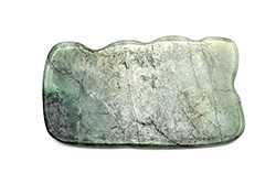 Wavy Jade Gua Sha - Tian Zhu - Back, Neck - Real Jade - Chinese Medicine