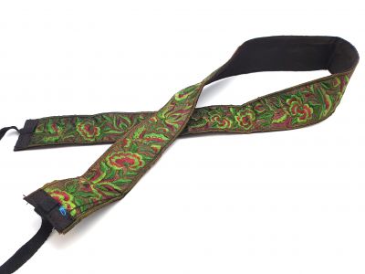 Miao Belts - Embroidery - Brown and Green