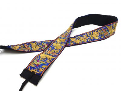 Miao Belts Embroidery Navy Blue