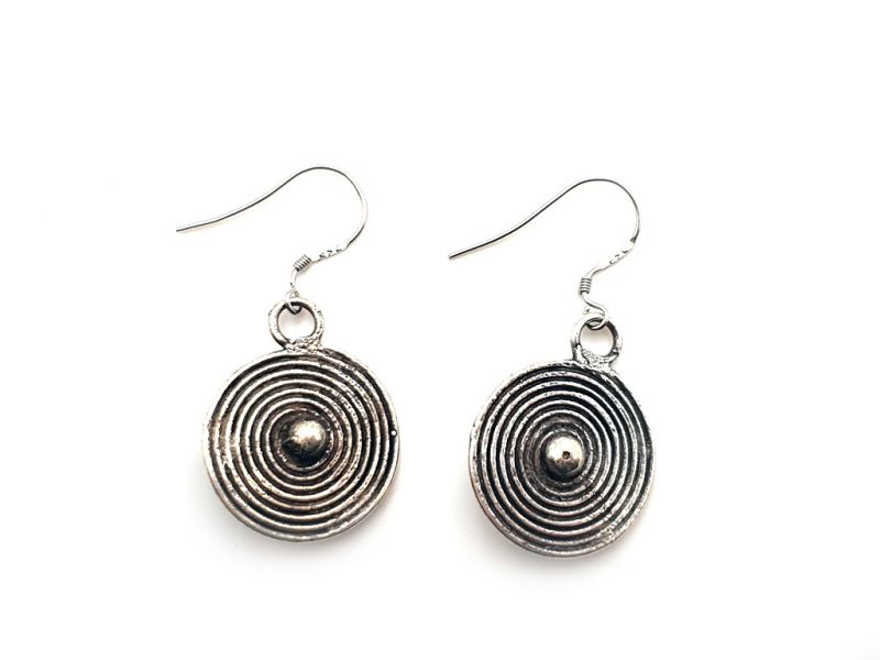 Miao Ethnic Earrings Very small spiral 1