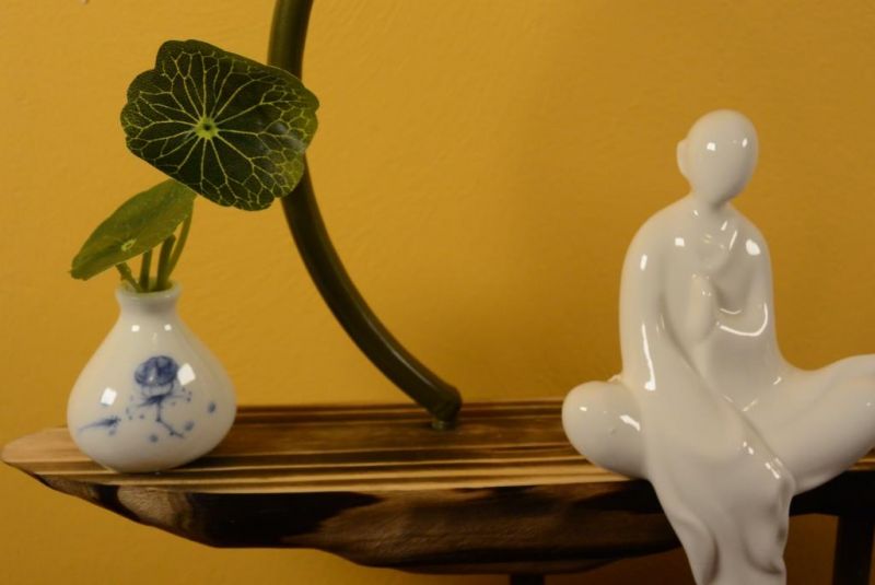 Modern Incense Holder - Art of China - Porcelain monk 5