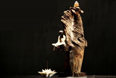 Modern Incense Holder - Art of China - Wood
