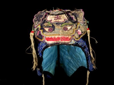 Old Chinese child headdress Funny monster