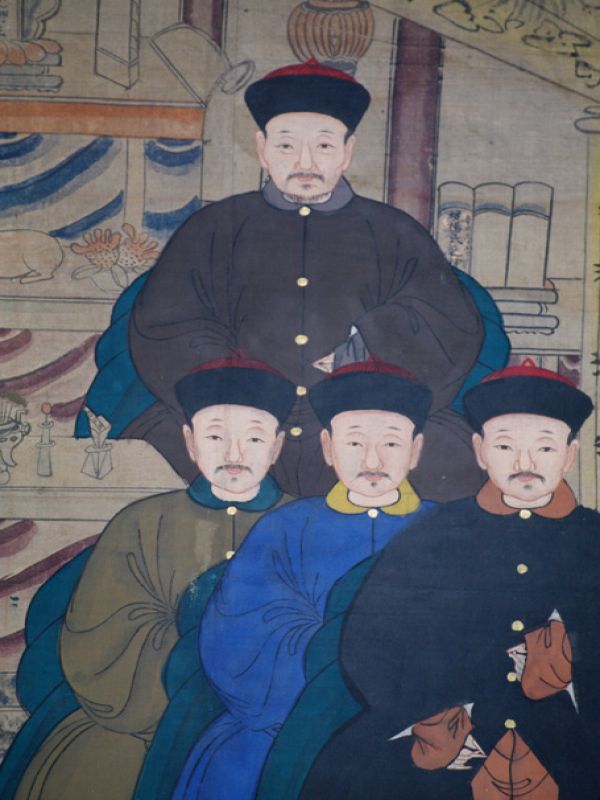 Old Chinese Chinese Ancestor Painting - Ancient Asian painting 4