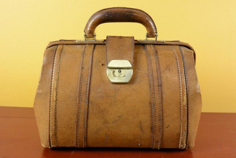 Old Chinese doctor bag - Year 70